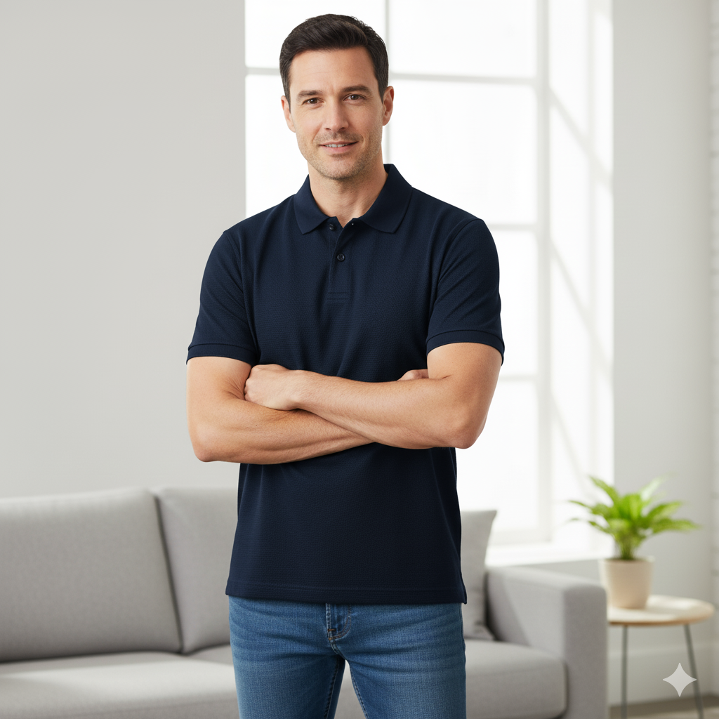 Polo Casual | Basic Blue